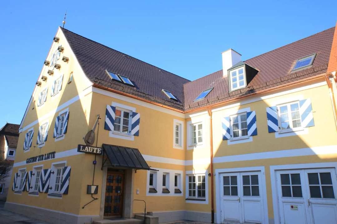 Hotel Und Gasthof Zur Laute Миндельхайм Экстерьер фото